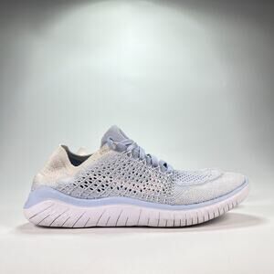 Nike Free RN Flyknit 2018 Hydrogen Blue Running Shoes 942839-402 Women's Size 7